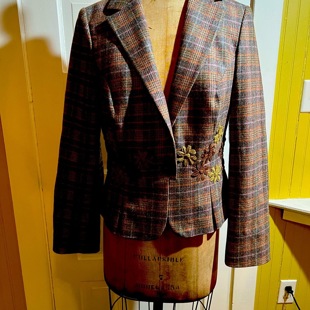Etro Womens plaid jacket
